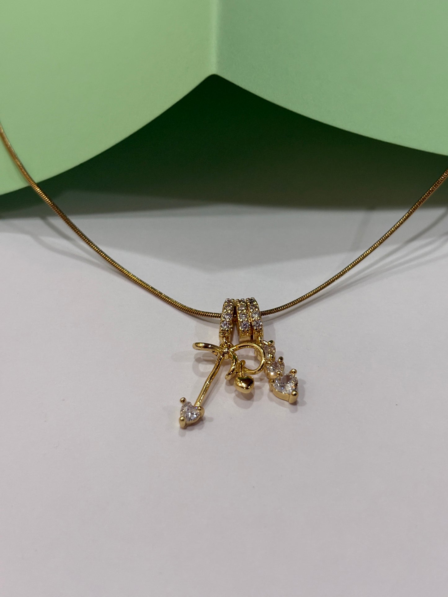 Bow Charm Chain