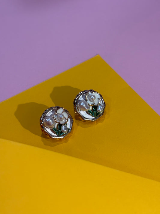 Aurora Bloom Studs