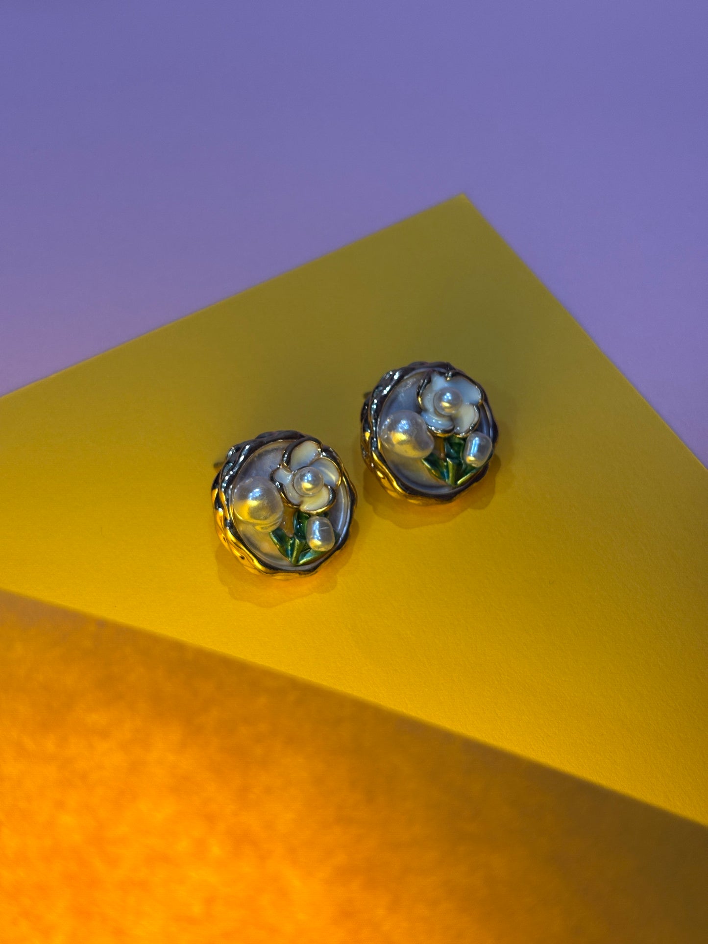 Aurora Bloom Studs