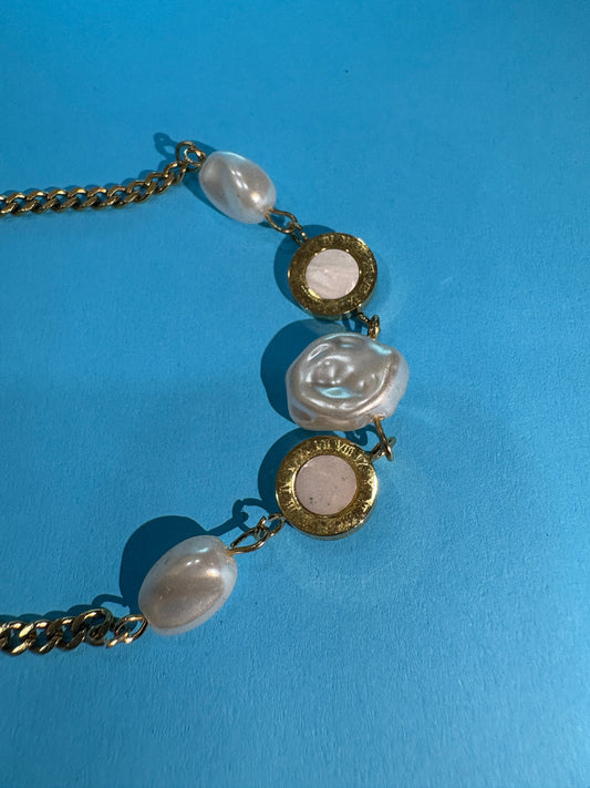 Halo Pearl Bracelet