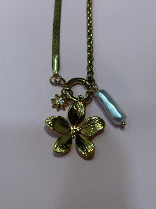 Petal Charm Bracelet