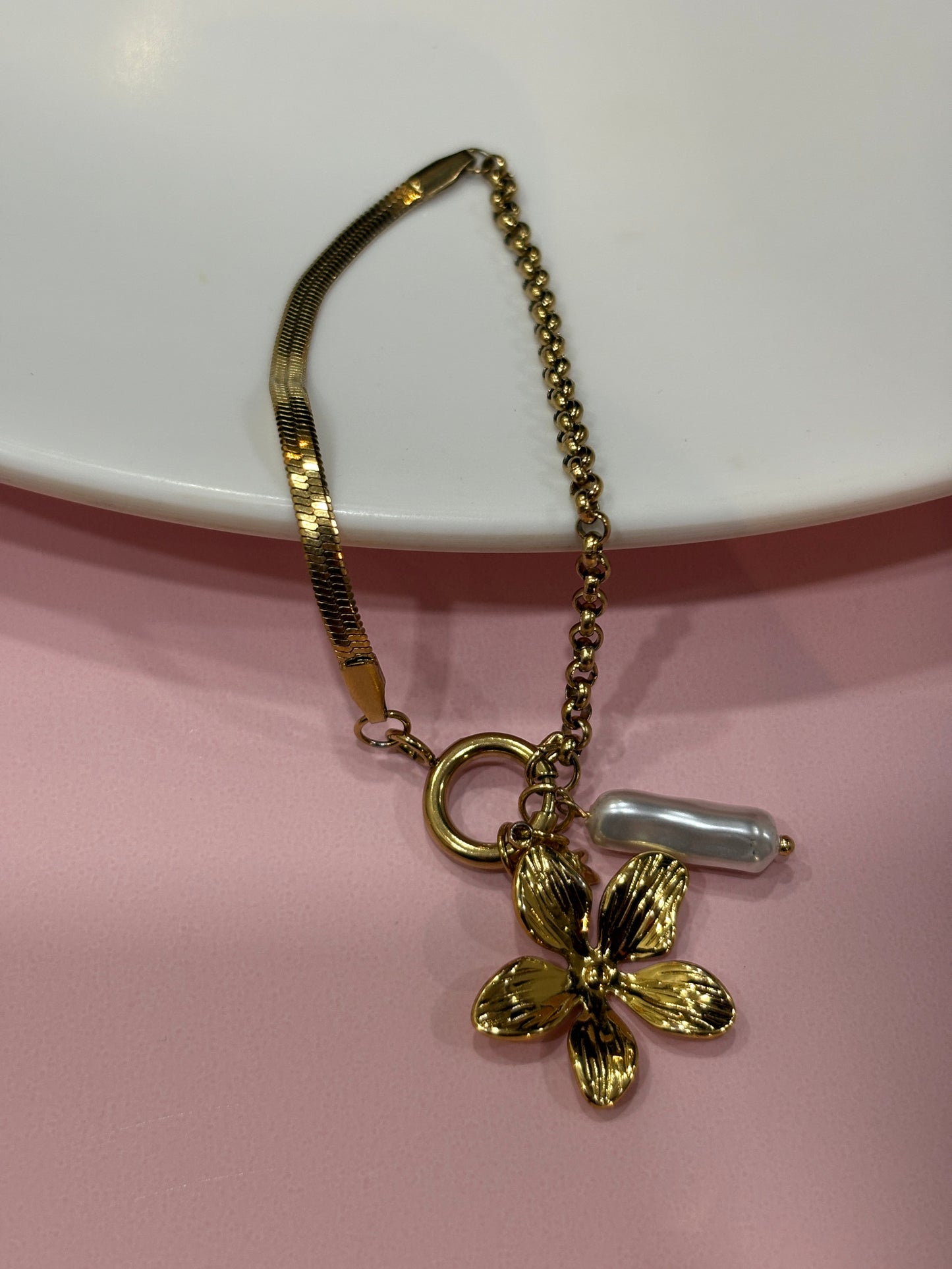 Petal Charm Bracelet
