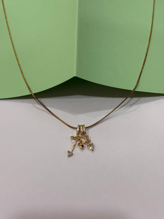 Bow Charm Chain