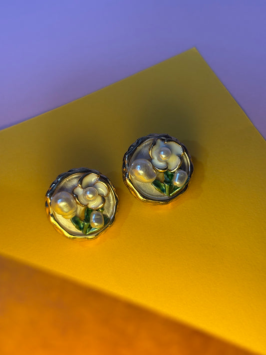 Aurora Bloom Studs