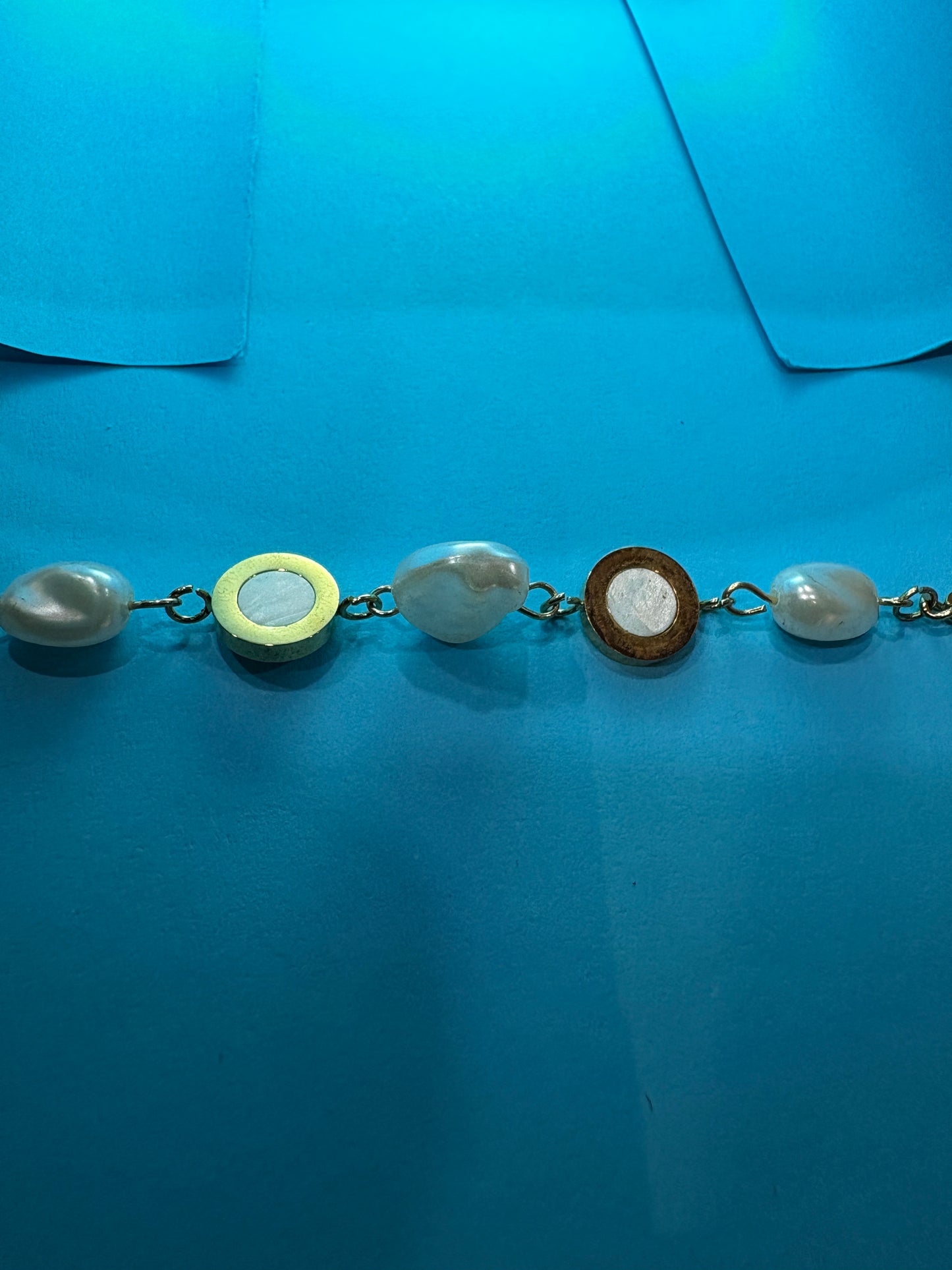 Halo Pearl Bracelet